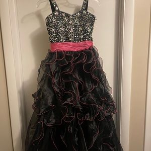 Girls pageant gown